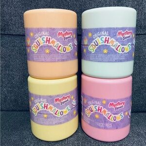 Lot of 4 Squishmallows EASTER SQUAD 2023 Mystery Capsule 4" Plush New Sealed